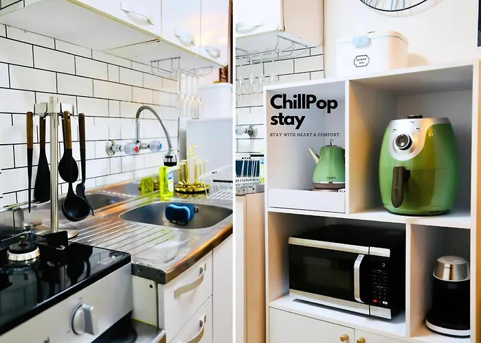 Chillpop I Hongdae Sinchon I 1f I 4ppl I Private 2br, 3 Bed * 서울특별시